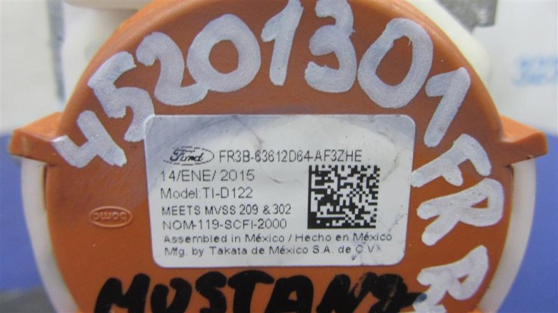 Ремень безопасности передний правый MUSTANG 15- 2015 COUPE 2.3 C23HD0D