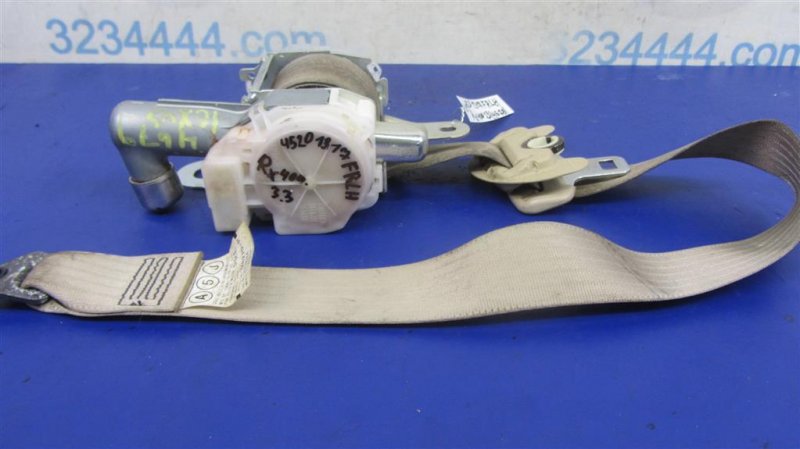 Ремень безопасности передний левый LEXUS RX300/330/350/400 03-09 2006 Внедорожник 3.3 73220-48050-A0 Б/У