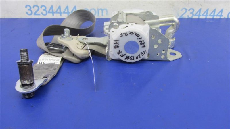 Ремень безопасности передний правый NISSAN ALTIMA L32 07-12 2010 Седан 2.5 86884-ZX38B Б/У