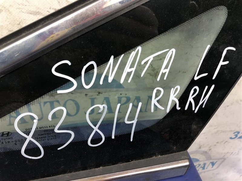 Стекло в кузов заднее правое SONATA LF 2014-