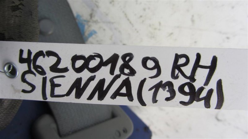 Ремень безопасности передний правый SIENNA 11-16 2013 GSL30 3.5 2GR-FE