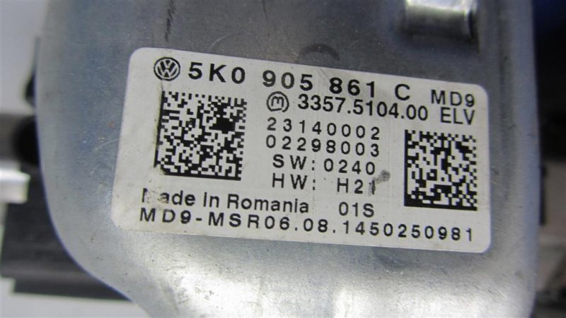 Рулевой вал VOLKSWAGEN JETTA USA 10-17