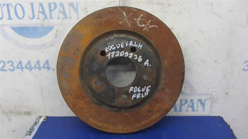 Тормозной диск передний NISSAN X-TRAIL/ROGUE T32 13-20 40206-4BA0A Б/У