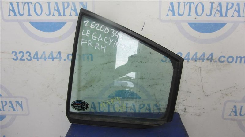 Стекло двери глухое заднее правое SUBARU LEGACY BN 14-18 2016 Седан 2.5 62012AL20A Б/У