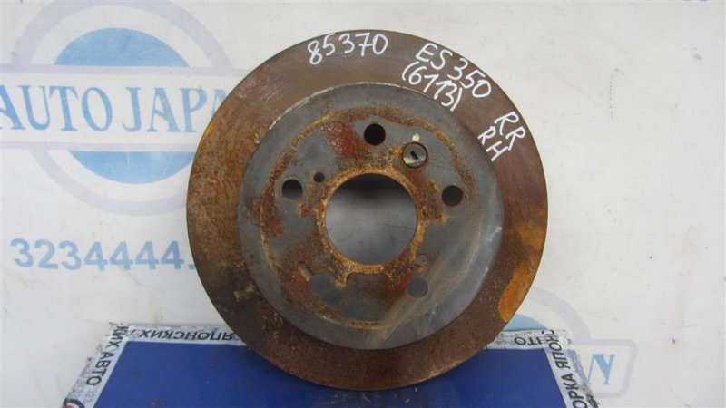 Тормозной диск задний LEXUS ES350 06-12 2006 Седан 3.5 42431-33130 Б/У
