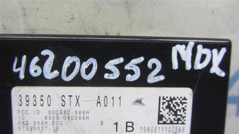 Блок управления дав.в шинах MDX (YD2) 06-13 YD2