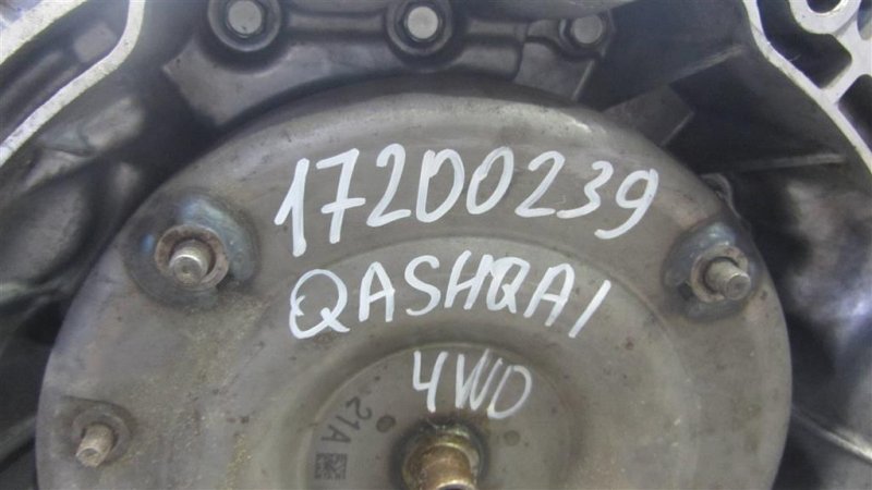 АКПП на запчасти ( под ремонт ) QASHQAI 07-14