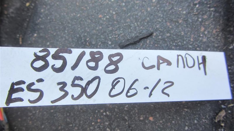 Проводка салона ES350 06-12