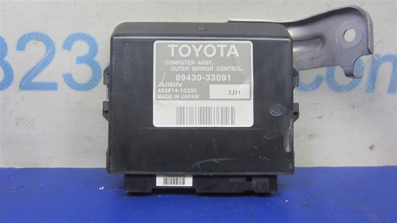 Блок управления зеркалами LEXUS ES350 06-12 89430-33091 Б/У
