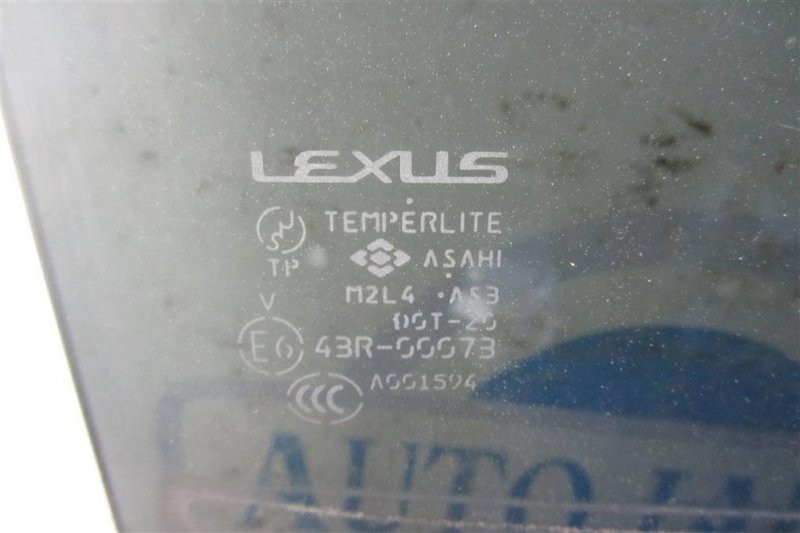 Стекло двери заднее правое LEXUS RX300/330/350/400 03-09
