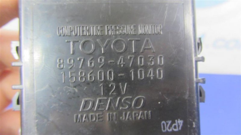 Блок управления дав.в шинах TOYOTA PRIUS - 30 09-17