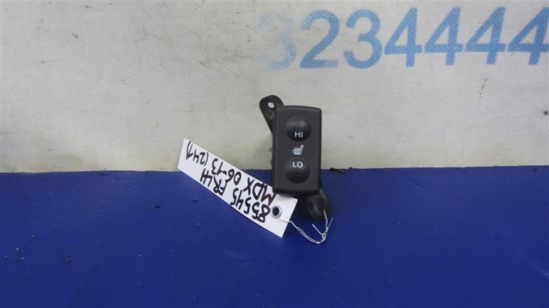 Кнопка обогрева сидений левая ACURA MDX (YD2) 06-13 2007 YD2 3.7 35650-STX-A01ZA Б/У