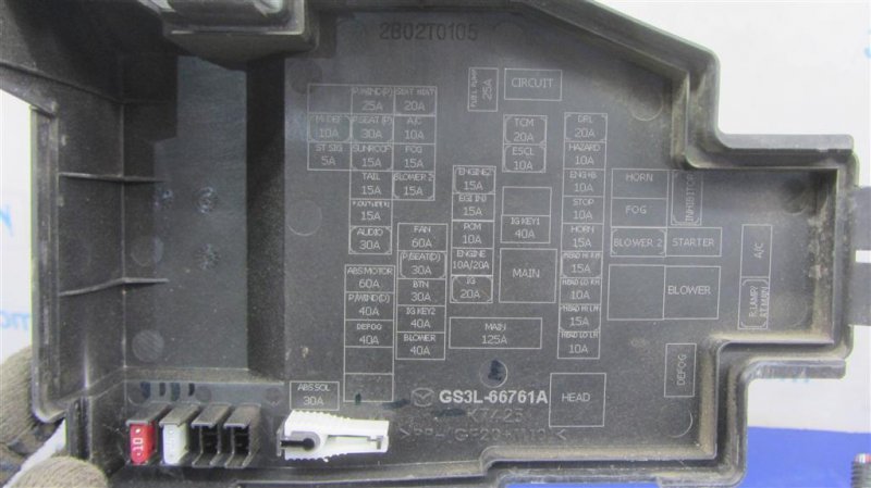 Блок предохранителей моторный отсек 6 GH 07-12 2009 Седан 2.5