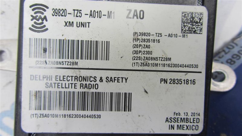 Блок электронный ACURA MDX (YD3) 13-21 YD3