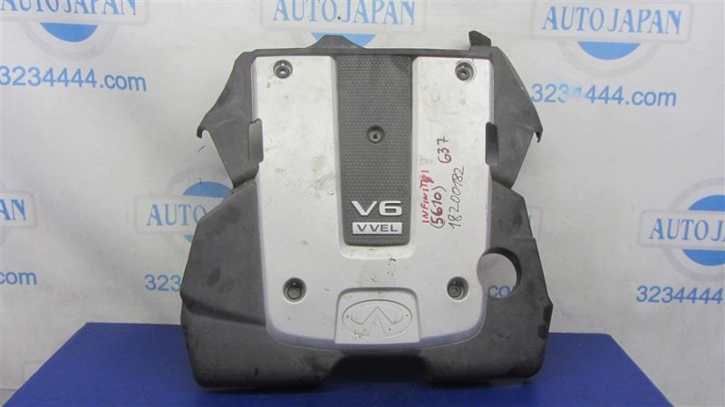 Накладка двигателя декоративная INFINITI G25/G35/G37/Q40 06-14 2012 Седан 3.7 VQ37VHR 14041-EY01A Б/У