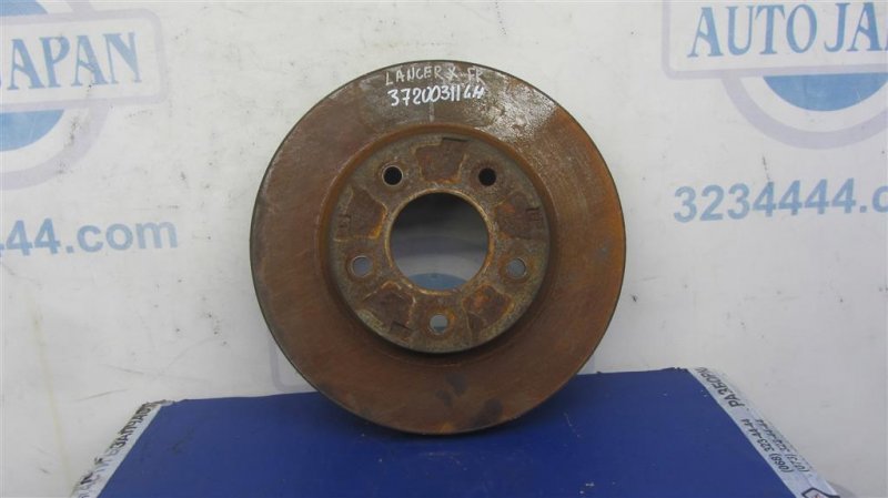 Запчасть тормозной диск передний MITSUBISHI LANCER X 10 07-15 4615A115 Б/У Тормозной диск передний MITSUBISHI LANCER X 10 07-15 4615A115 Б/У