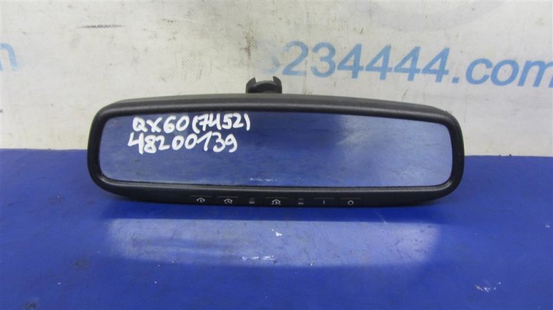 Зеркало салона INFINITI QX60/JX35 12-20 2012 Внедорожник 3.5 96321-CM30A Б/У