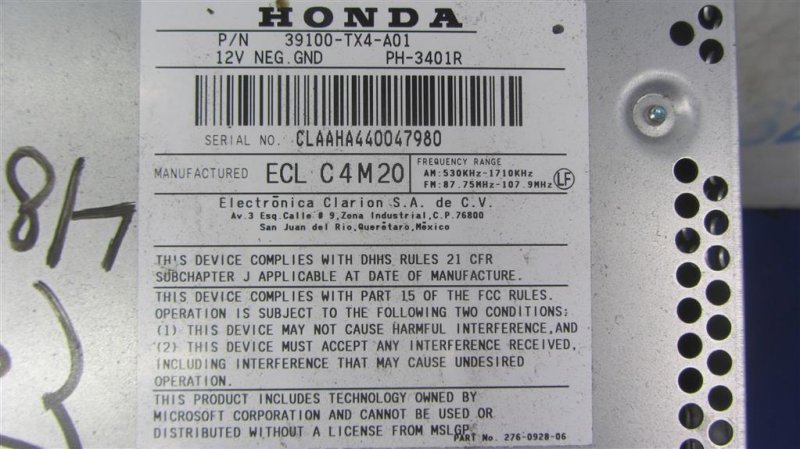 Магнитола RDX 12-19 2015 Внедорожник 3.5