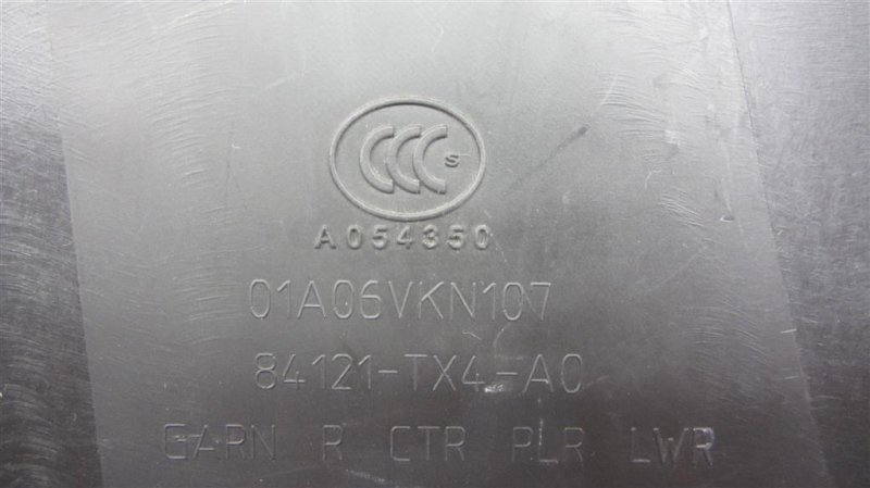 Накладка на стойку кузова правая RDX 12-19 2016 Внедорожник 3.5