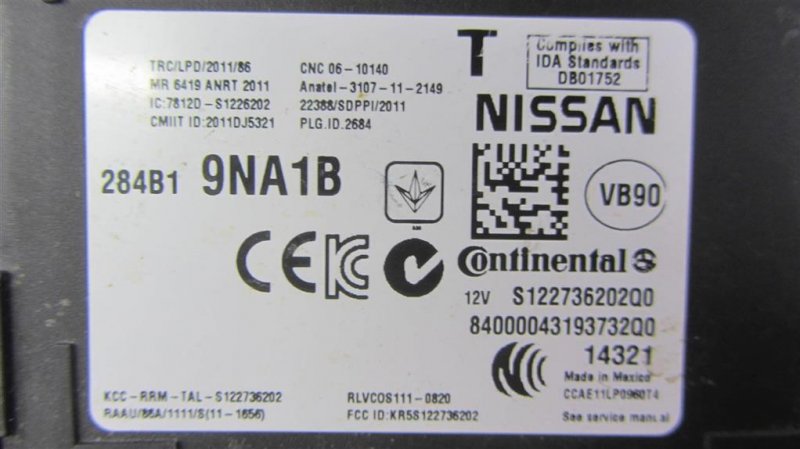 Блок комфорта QX60/JX35 12-20 2015 Внедорожник 3.5