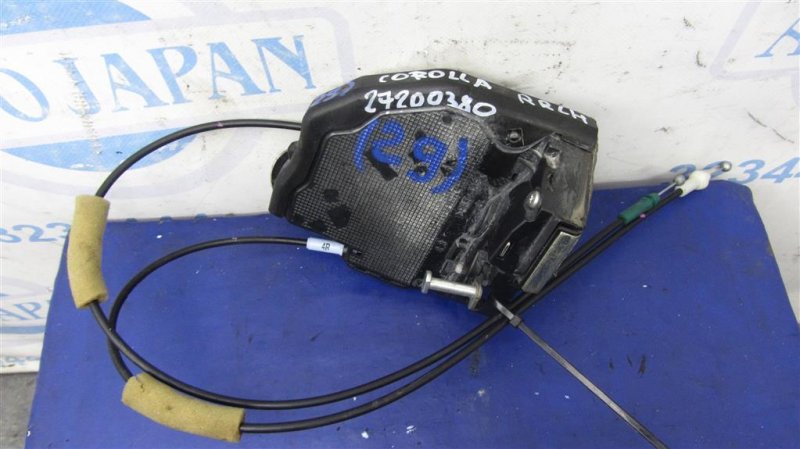 Запчасть замок двери задний левый TOYOTA COROLLA 150 06-13 69060-02200 Б/У Замок двери задний левый TOYOTA COROLLA 150 06-13 69060-02200 Б/У