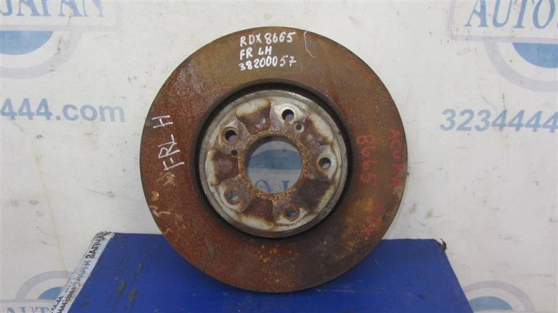Запчасть тормозной диск передний ACURA RDX 12-19 2015 Внедорожник 3.5 45251-TX4-A50 Б/У Тормозной диск передний ACURA RDX 12-19 2015 Внедорожник 3.5 45251-TX4-A50 Б/У