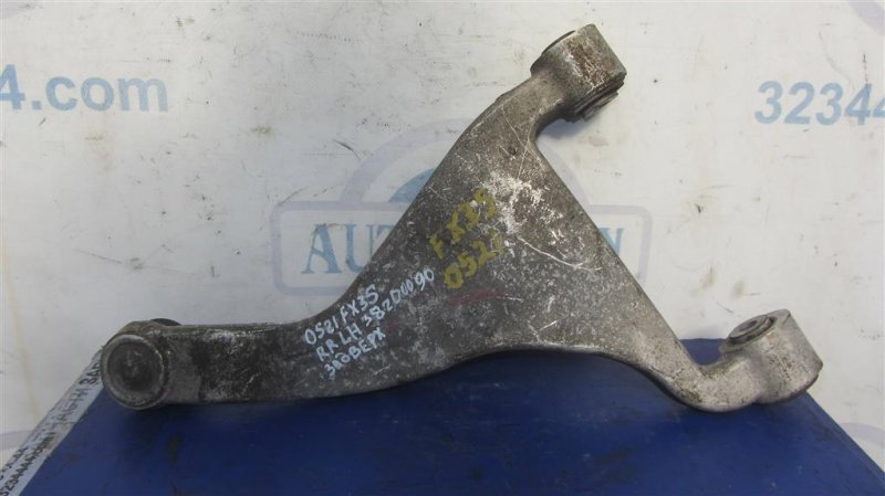 Рычаг задней подвески поперечный верхний задний левый INFINITI FX S50 03-08 2006 Внедорожник 3.5 55502-CG000 Б/У