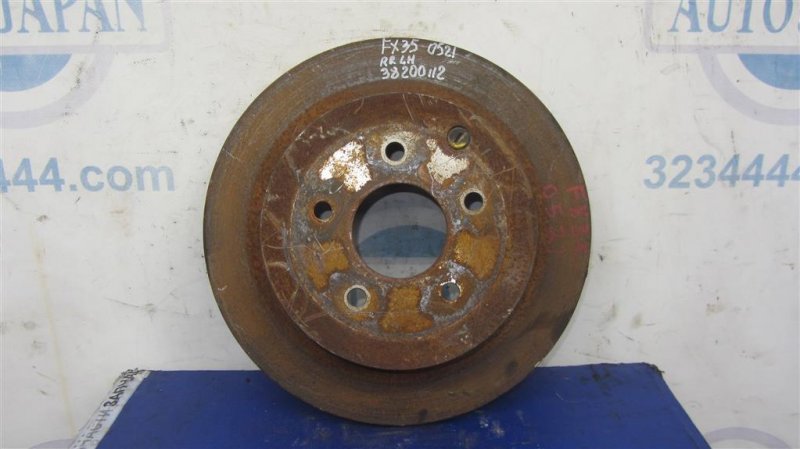 Запчасть тормозной диск задний INFINITI FX S50 03-08 2006 Внедорожник 3.5 43206-CA000 Б/У Тормозной диск задний INFINITI FX S50 03-08 2006 Внедорожник 3.5 43206-CA000 Б/У