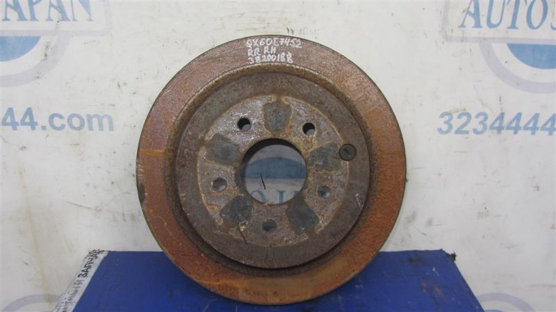 Тормозной диск задний INFINITI QX60/JX35 12-20 2012 Внедорожник 3.5 43206-CK000 Б/У