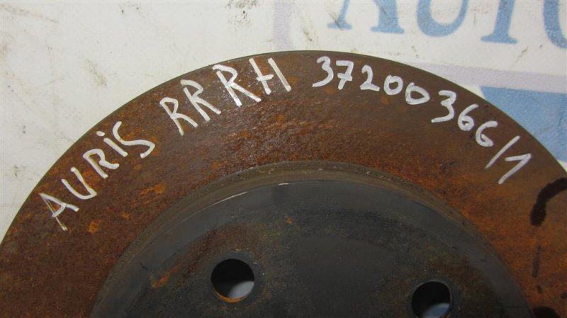 Тормозной диск задний AURIS 06-12