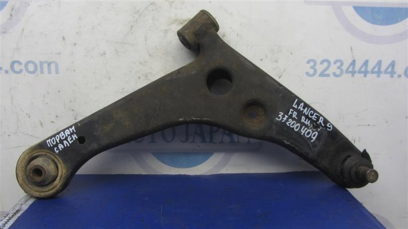 Запчасть рычаг передней подвески нижний передний правый MITSUBISHI LANCER IX 9 03-07 MR403420 Б/У Рычаг передней подвески нижний передний правый MITSUBISHI LANCER IX 9 03-07 MR403420 Б/У