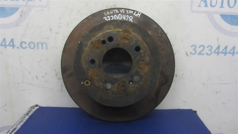 Тормозной диск задний HYUNDAI SANTA FE (CM) 05-12 58411-2P000 Б/У