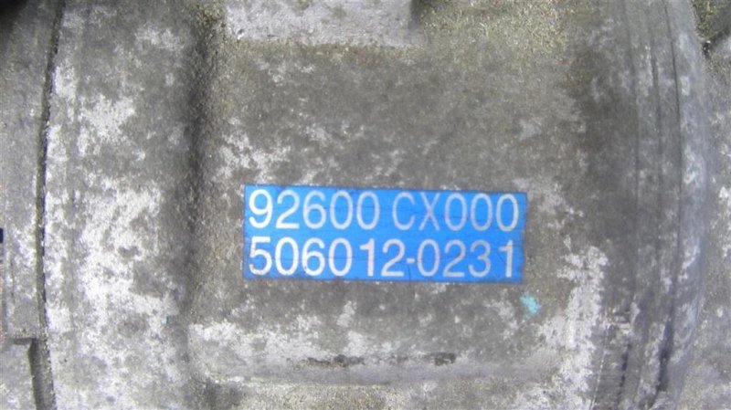 Компрессор кондиционера X-TRAIL T30 01-07 QR20 Компрессор кондиционера X-TRAIL T30 01-07 QR20