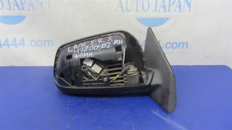 Зеркало правое MITSUBISHI LANCER X 10 07-15