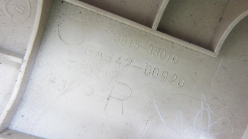 Подушка безопасности в сиденье задняя правая ES350 06-12 2009 Седан 3.5