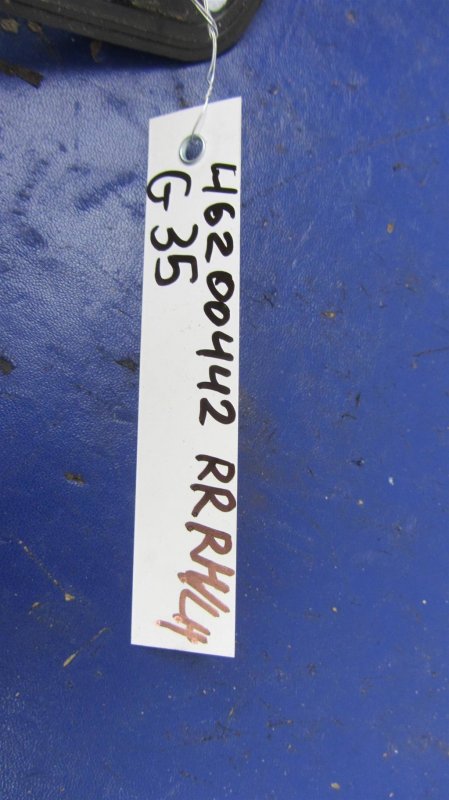 Накладка порога внутрення задняя G25/G35/G37/Q40 06-14