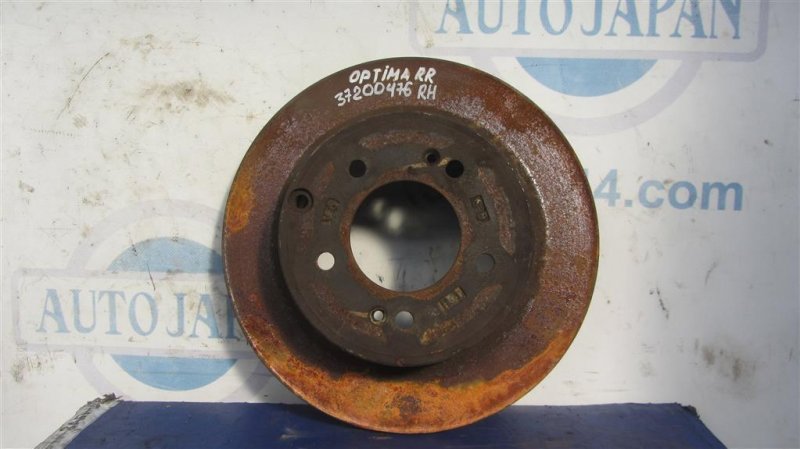 Тормозной диск задний KIA OPTIMA TF 11-16 58411-3Q000 Б/У