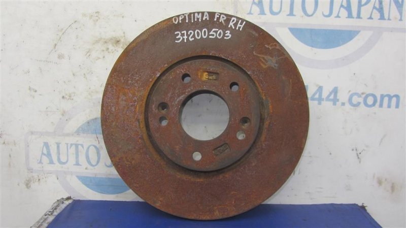 Тормозной диск передний KIA OPTIMA TF 11-16 51712-3Q000 Б/У