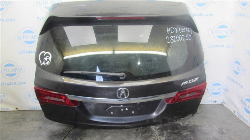 Крышка багажника ACURA MDX (YD3) 13-21 2014 Внедорожник 3.5 68100-TZ5-A91ZZ Б/У