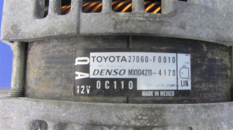 Генератор TOYOTA CAMRY 70 17- A25A