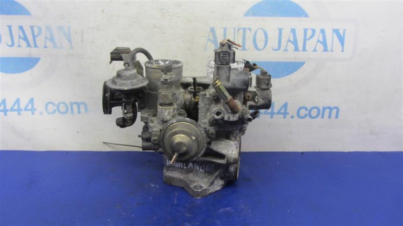 Запчасть дроссельная заслонка TOYOTA HIGHLANDER 01-07 1MZ 22210-20180 Б/У Дроссельная заслонка TOYOTA HIGHLANDER 01-07 1MZ 22210-20180 Б/У