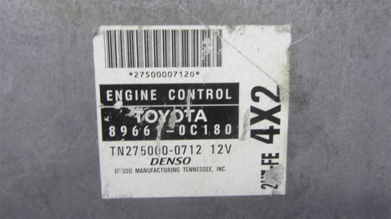 Блок управления двигателем TOYOTA SEQUOIA 01-07 UCK35 4.7 2UZFE
