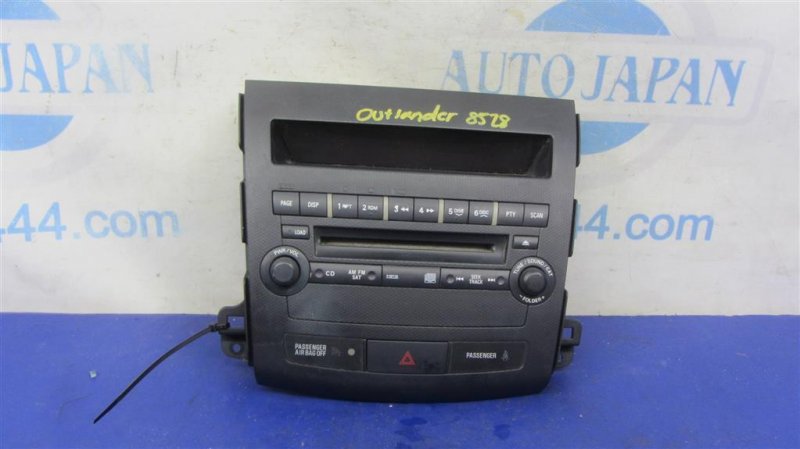 Запчасть магнитола MITSUBISHI OUTLANDER XL 05-13 2006 Внедорожник 3.0 8002A073XA Б/У Магнитола MITSUBISHI OUTLANDER XL 05-13 2006 Внедорожник 3.0 8002A073XA Б/У
