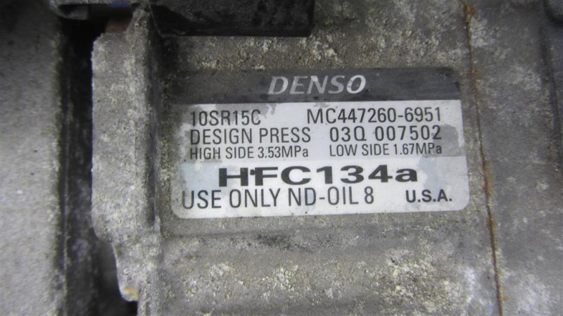 Компрессор кондиционера RDX 12-19 2013 Внедорожник 3.5