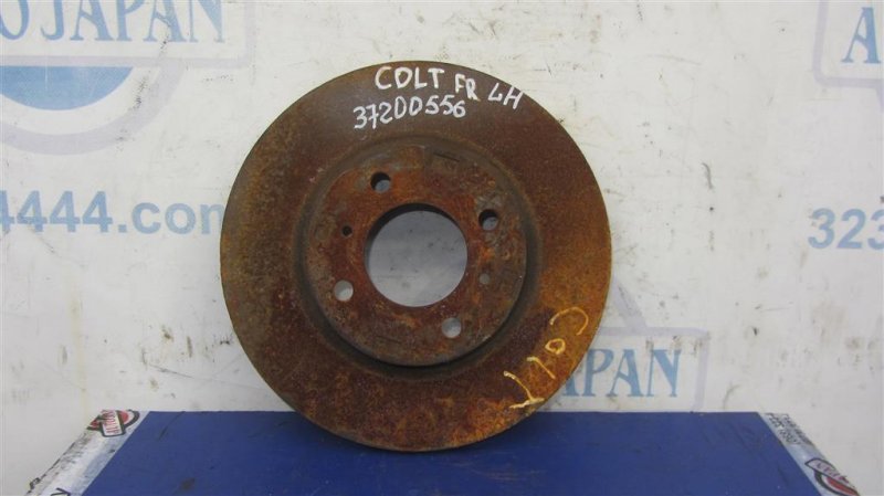 Запчасть тормозной диск передний MITSUBISHI COLT (Z30) 02-12 MR569931 Б/У Тормозной диск передний MITSUBISHI COLT (Z30) 02-12 MR569931 Б/У