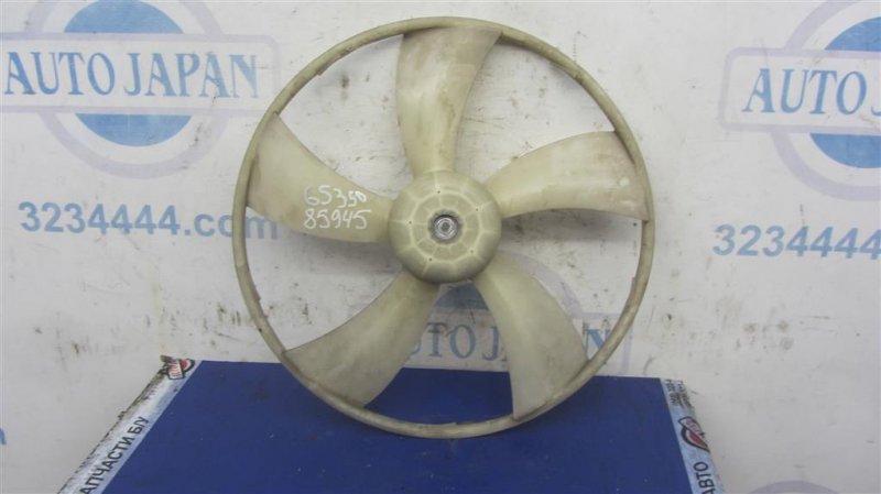 Крыльчатка вентилятора основного радиатора LEXUS GS350 GS300 05-11 16361-31110 Б/У
