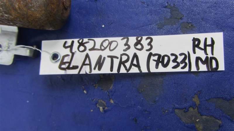 Подушка безопасности (штора) правая ELANTRA MD 10-15