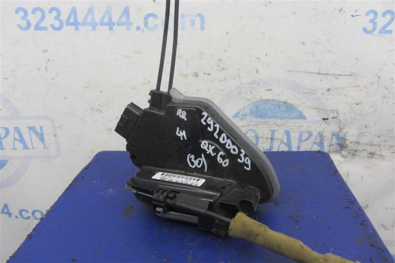 Замок двери задний левый INFINITI QX60/JX35 12-20 2012 Внедорожник 3.5 82501-3JA0A Б/У