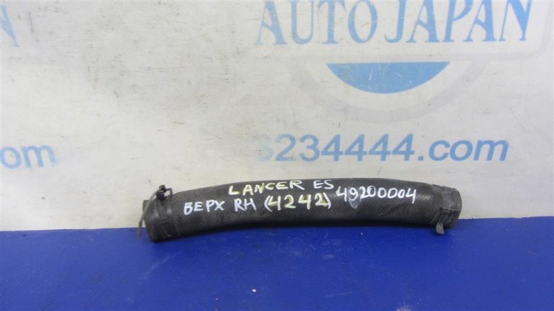 Патрубок системы охлаждения правый MITSUBISHI LANCER X 10 07-15 2007 Седан 2.0 1370A230 Б/У