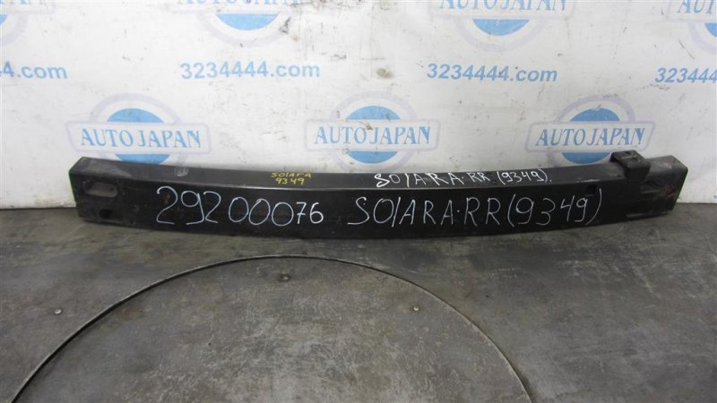 Усилитель заднего бампера TOYOTA SOLARA 03-09 2008 MCV31 Кабриолет 3.3 3MZFE 52023-06110 Б/У